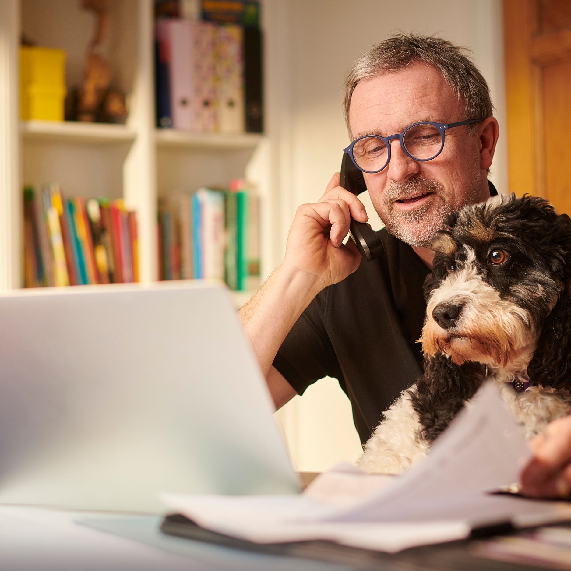 Un perro feliz cuidado a través de Petme